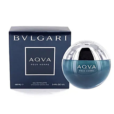 Bvlgari Aqva Pour Homme, Eau de Toilette, Men's Fragrance, Aquatic Scent, Fresh Perfume, Masculine Cologne